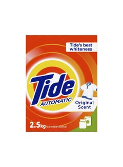 Tide Tide Automatic Concentrated Laundry Powder Detergent, Original Scent, 2.5 kg 