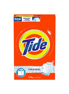 Tide Tide Concentrated Laundry Powder Detergent, Original Scent, Manual Wash, 1.5 kg 
