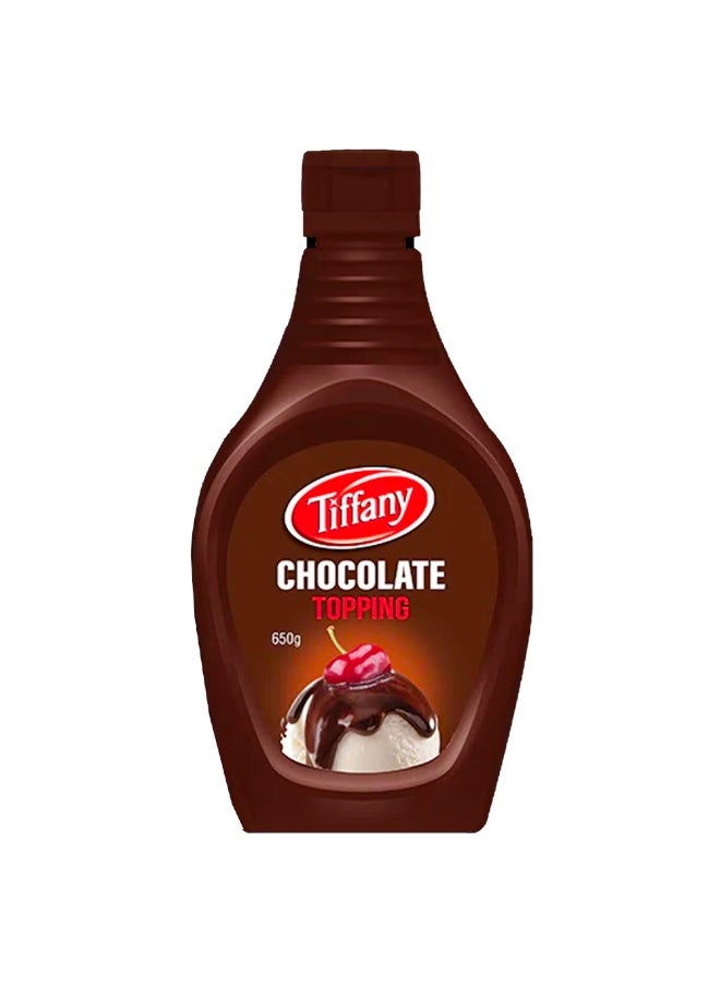 تيفاني Chocolate Topping Syrup , 650g 