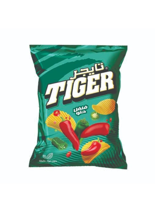 تايجر Sweet Chili Potato Chips, 100g 