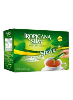 تروبيكانا سليم Zero Calorie Sweetener With Stevia, 150g, 100 Sticks 
