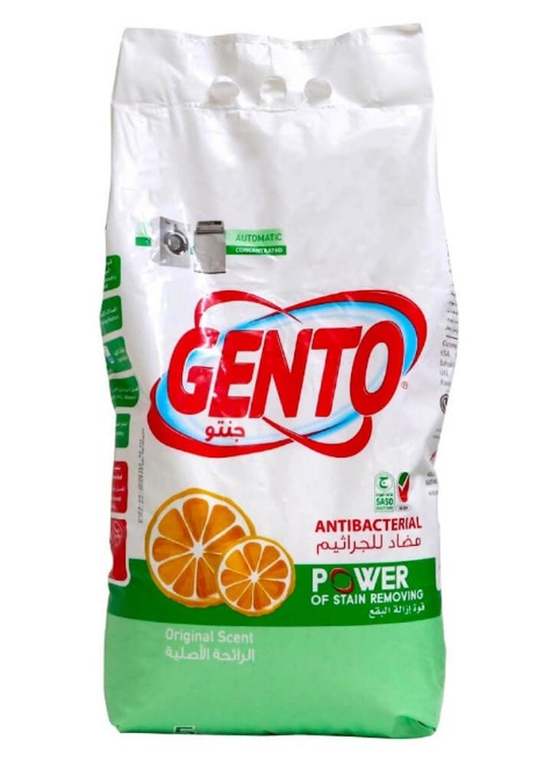 جينتو مسحوق غسيل أوتوماتيكي برائحة أصلية، 4.5 كجم