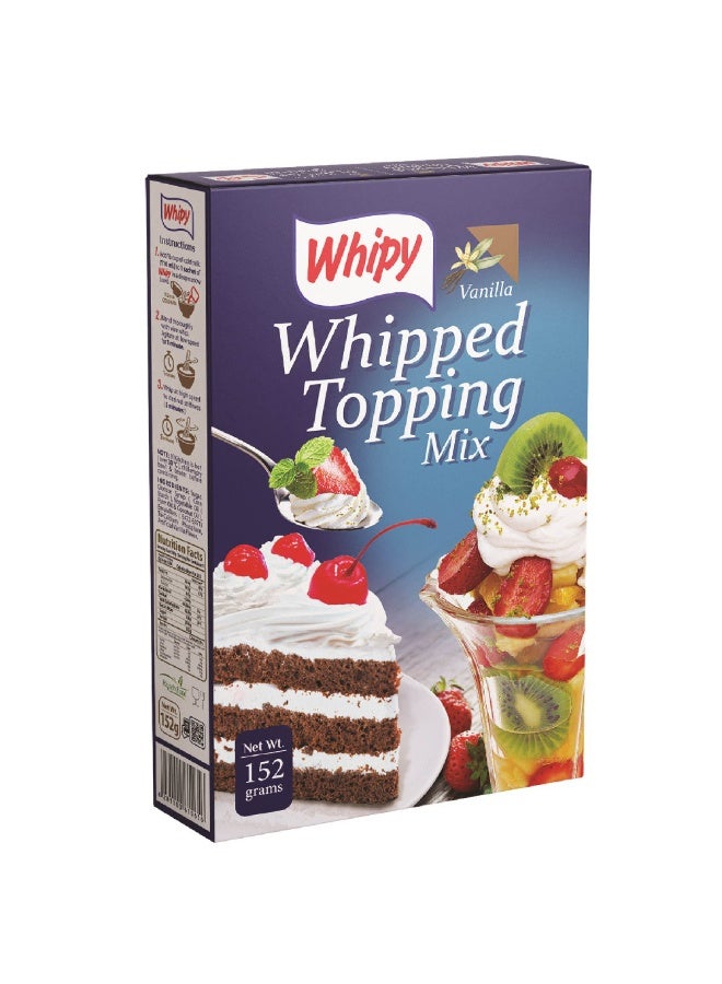 ويرل-أيه-ستايل Whipy Whipped Topping Mix Vanilla Flavored, 152g
