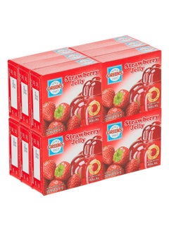 جرينز Strawberry Jelly 80G × 12 