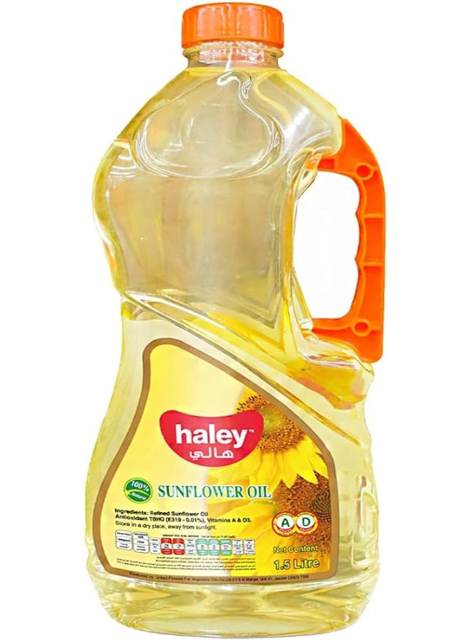 Haley Sunflower Oil 1.5 Litre