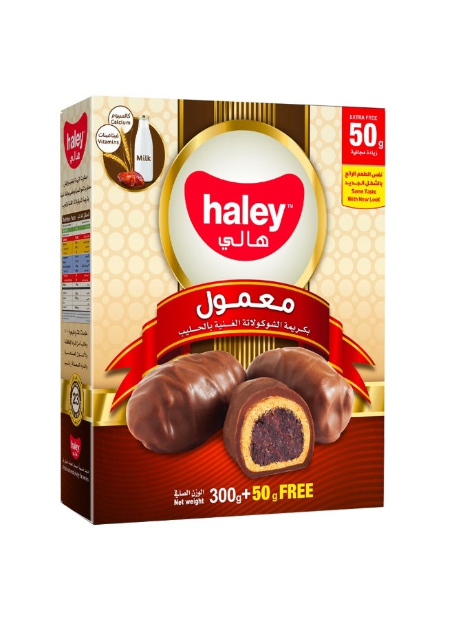 Haley Mamoul With Chocolate Cream Rich With Milk 300 G + 50 G