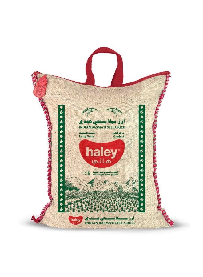 Haley - Sella Basmati Mazza Long Grain Rice, 5Kg - Image 1