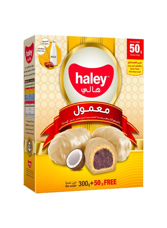 Haley - Mamoul With Chocolate Milk Cream & Coconut 300 G + 50 G - Image 1