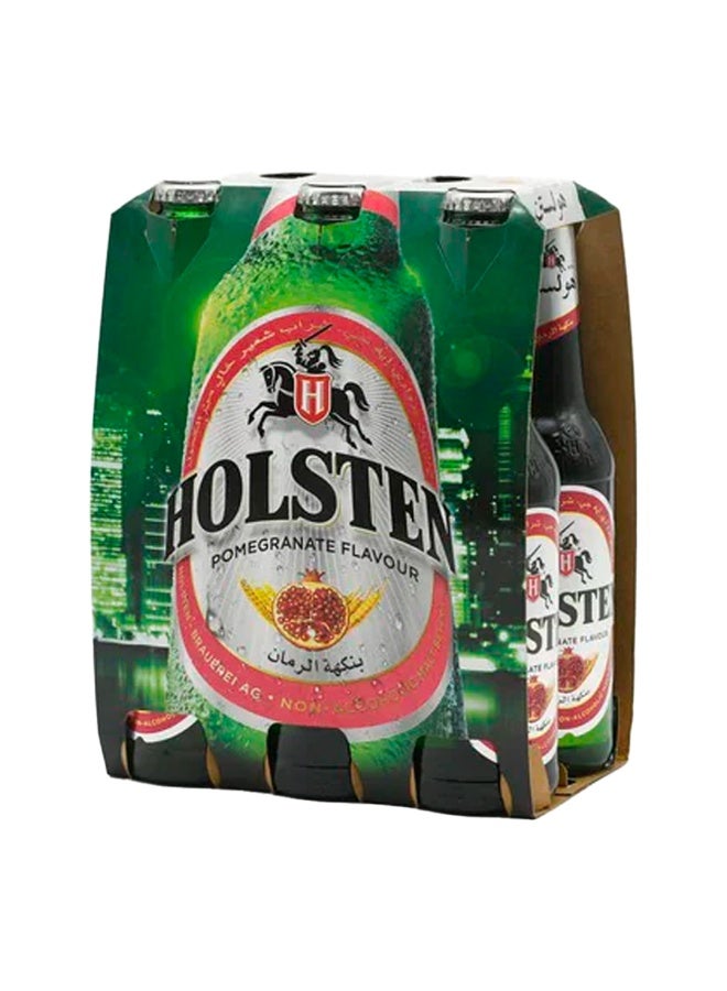 مشروب الشعير بنكهة الرمان 330 مل × 6