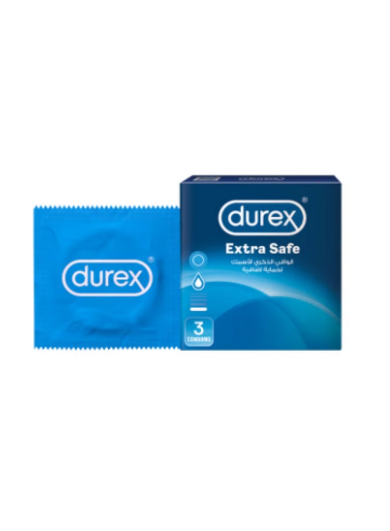 Durex Extra Safe Condom Pack of 3  - Image 5
