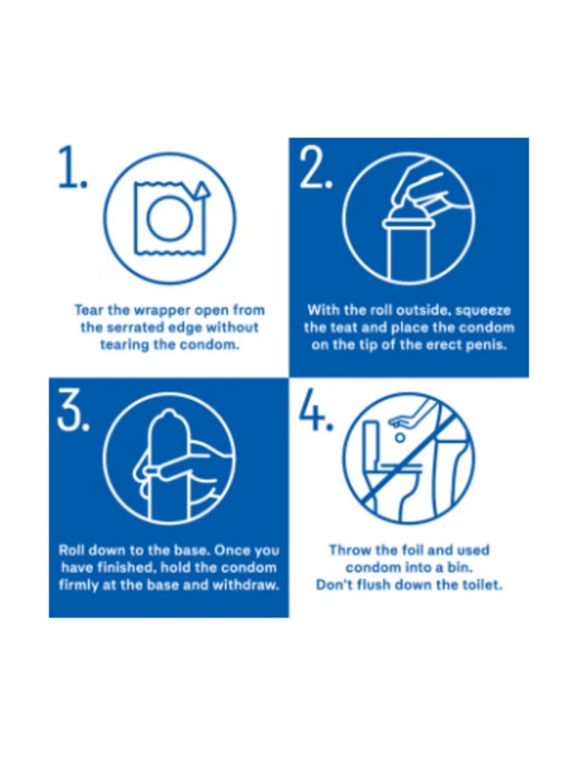 Durex Extra Safe Condom Pack of 3  - Image 4