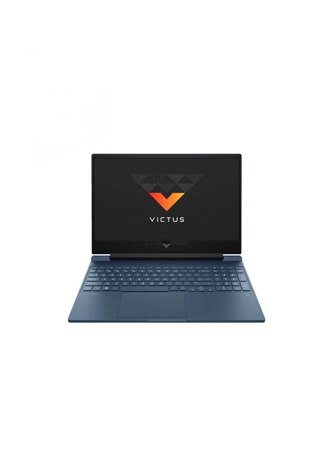 HP - HP Victus 15 fa0033dx Core i5-12450H-8GB RAM-512GB SSD-RTX3050 4GB-15.6 FHD 144Hz - English/Arabic Performance Blue - Image 1