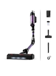 تيفال XForce Flex 9.60 Cordless Vacuum Cleaner, Allergy Model, Strong Constant Suction Power, Long-Lasting Battery, Flex Tube System, Automatic Suction Power Adjustment by Floor Type 0.44 L 500 W TY2039HO Purple  - Image 1
