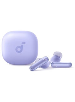 Soundcore P40i by Anker, Noise Cancelling Wireless Earbuds, Adaptive Noise Cancelling to Environments, Heavy Bass, 60H Playtime, 2-in-1 Case and Phone Stand, IPX5, Wireless Charging, Bluetooth 5.3 - purple  - Image 4