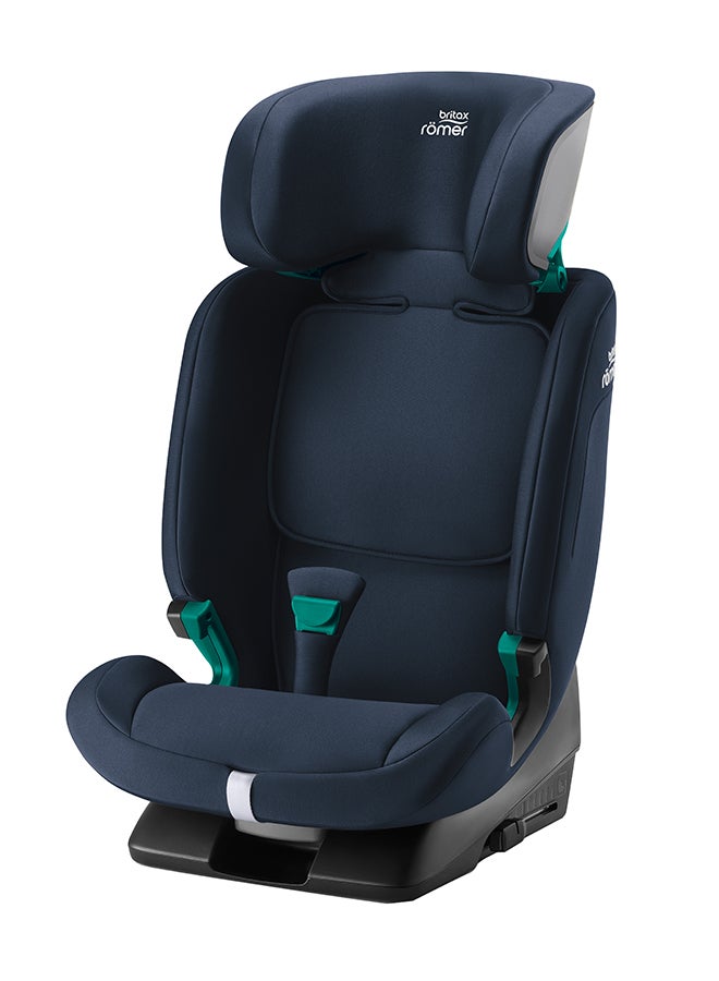 Britax Romer - Evolvafix Car Seat 15 Months To 12 Years - Forward Facing - 5-Point Harness Protection - Night Blue - Image 1