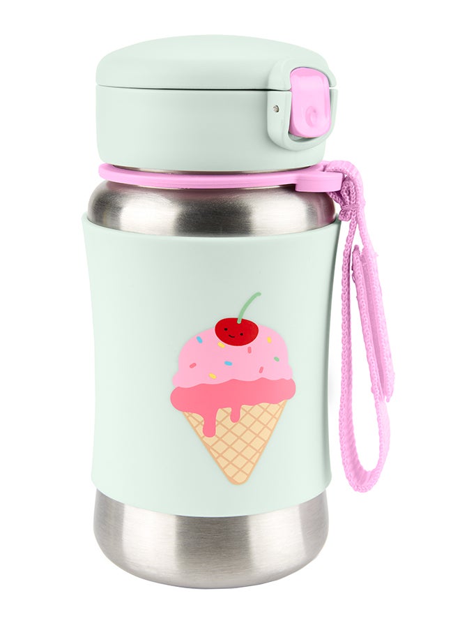 Skip Hop Spark Style SS Straw Bottle - Ice Cream  - Image 1