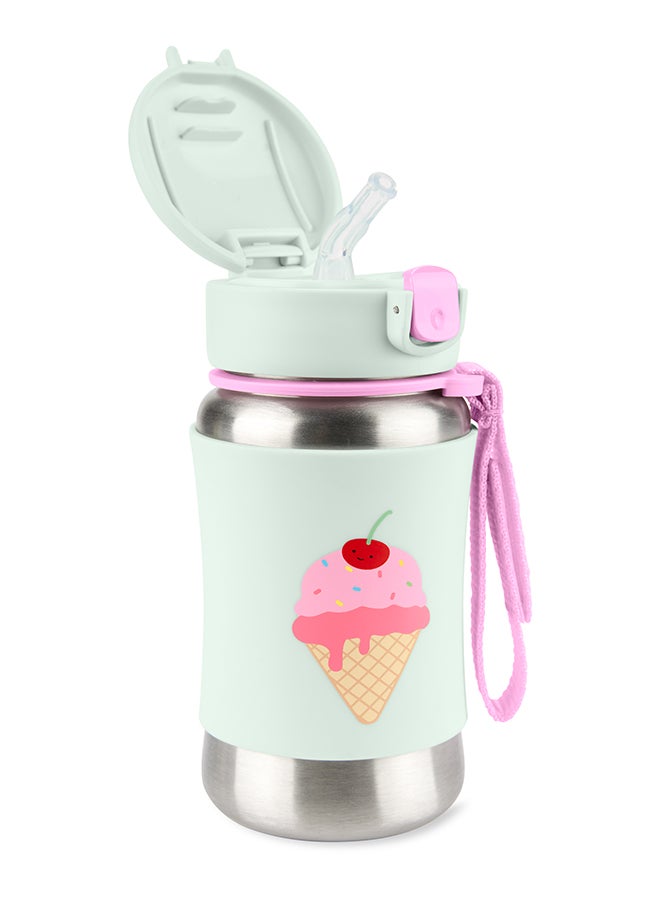 Skip Hop Spark Style SS Straw Bottle - Ice Cream  - Image 2