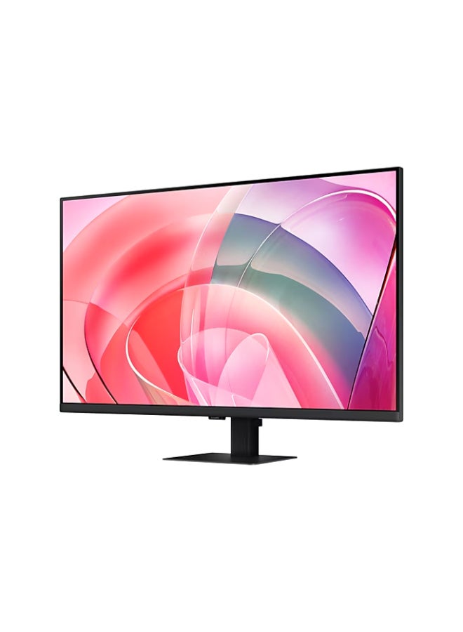 Samsung - 32 inch S7 ViewFinity Monitor 4K UHD Display, 60Hz Refresh Rate, 5ms Response Time, Flat, Flicker Free, Adaptive Picture, Eye Saver Mode, Auto Source Switch | LS32D706EAMXUE Black - Image 1