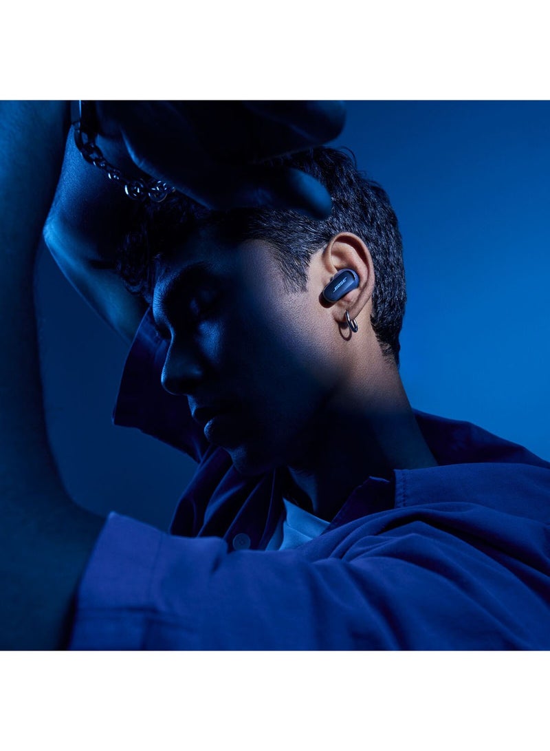 BOSE - QuietComfort Ultra Wireless Noise Cancelling Earbuds, Bluetooth Noise Cancelling Earbuds with Spatial Audio and World-Class Noise Cancellation Lunar Blue - Image 1