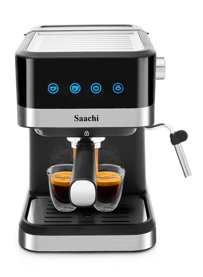 ساتشي Coffee Maker With 20 Bar High Pressure Pump 1 ml 1 W NL-COF-7065-BK Black  - Image 1