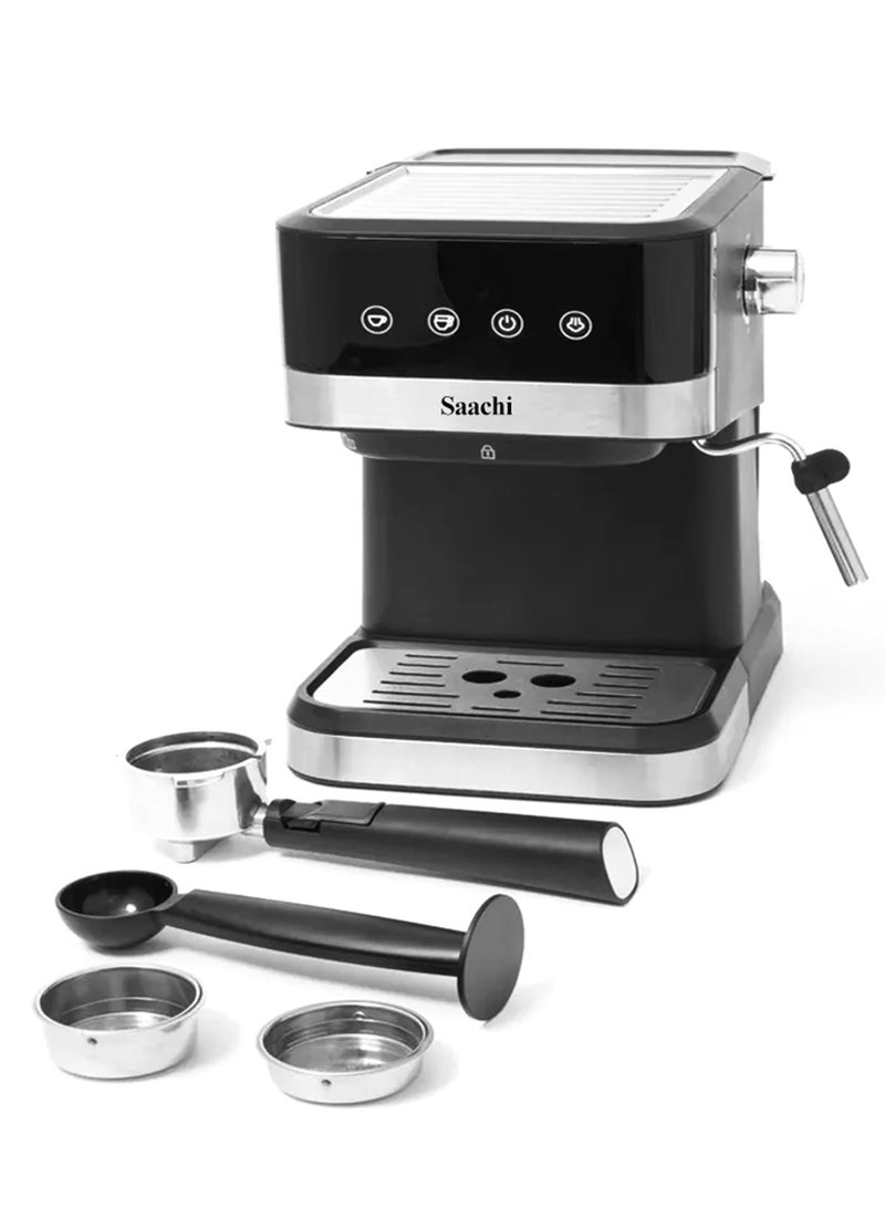 ساتشي Coffee Maker With 20 Bar High Pressure Pump 1 ml 1 W NL-COF-7065-BK Black  - Image 5