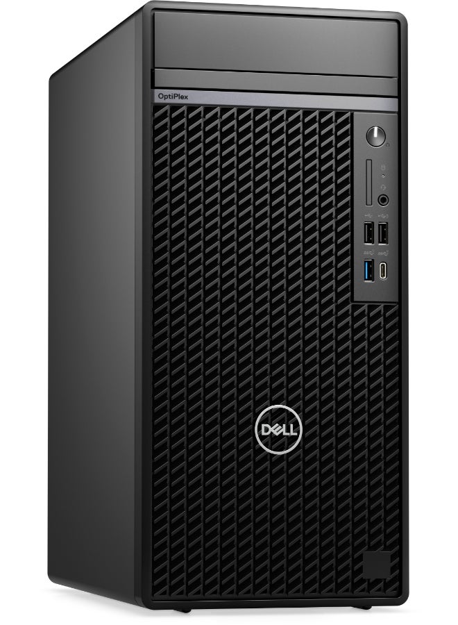 DELL - Optiplex 7020 PC, Core i7-14700 Processor/8GB RAM/512GB SSD/Integrated Graphics/DOS(Without Windows) Black - Image 1
