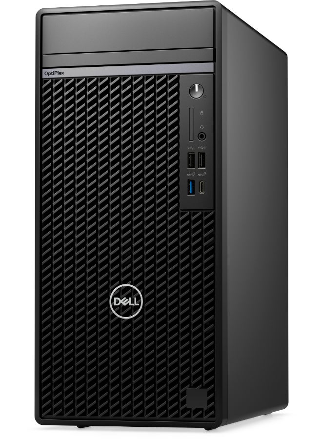 DELL - Optiplex 7020 PC, Core i7-14700 Processor/8GB RAM/512GB SSD/Integrated Graphics/DOS(Without Windows) Black - Image 1