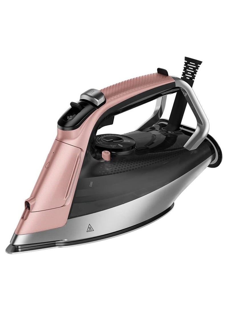 بيكو Steam Iron, 3000 Watt, Ceramic Base, Pink, SIM 8130 P 350 ml 3000 W SIM 8130 P Pink  - Image 1