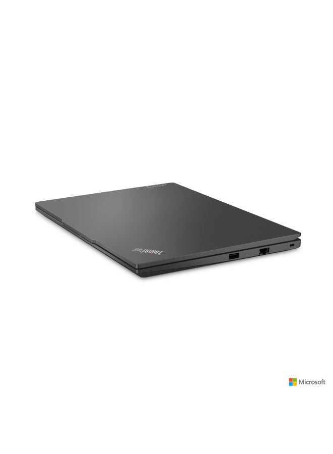 Lenovo - ThinkPad E14 Laptop With 14-Inch Display, Core Ultra 7 155U Processor/16GB RAM/512GB SSD/ Intel Arc Graphics/Windows 11 Pro English/Arabic Black - Image 1