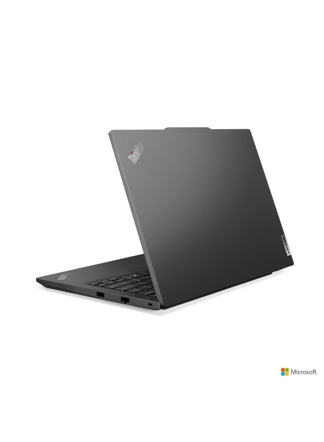 Lenovo - ThinkPad E14 Laptop With 14-Inch Display, Core Ultra 7 155U Processor/16GB RAM/512GB SSD/ Intel Arc Graphics/Windows 11 Pro English/Arabic Black - Image 1