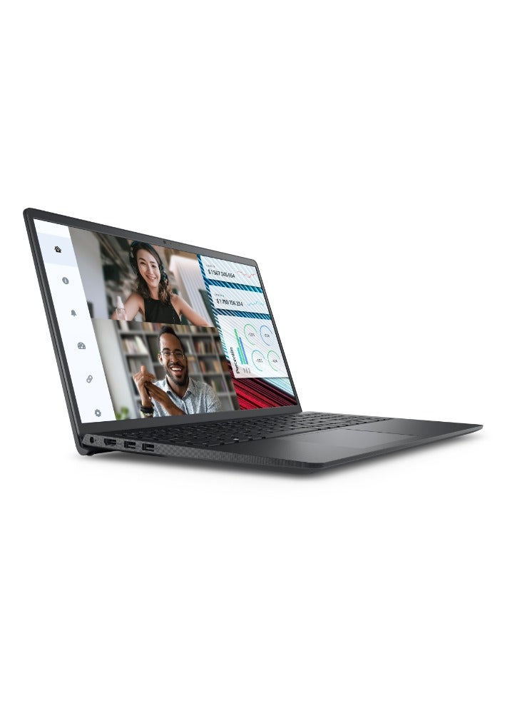 ديل كمبيوتر محمول Vostro 3520 بشاشة Full HD مقاس 15.6 بوصة ومعالج Intel Core i3-1215U وذاكرة وصول عشوائي 8 جيجابايت وذاكرة وصول عشوائي 512 جيجابايت ونظام تشغيل Windows 11 Pro وبطاقة رسومات Intel UHD  - Image 2