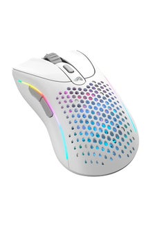 جلوريوس ماوس الألعاب اللاسلكي Glorious Gaming Model D 2 RGB - أبيض غير لامع  - Image 1