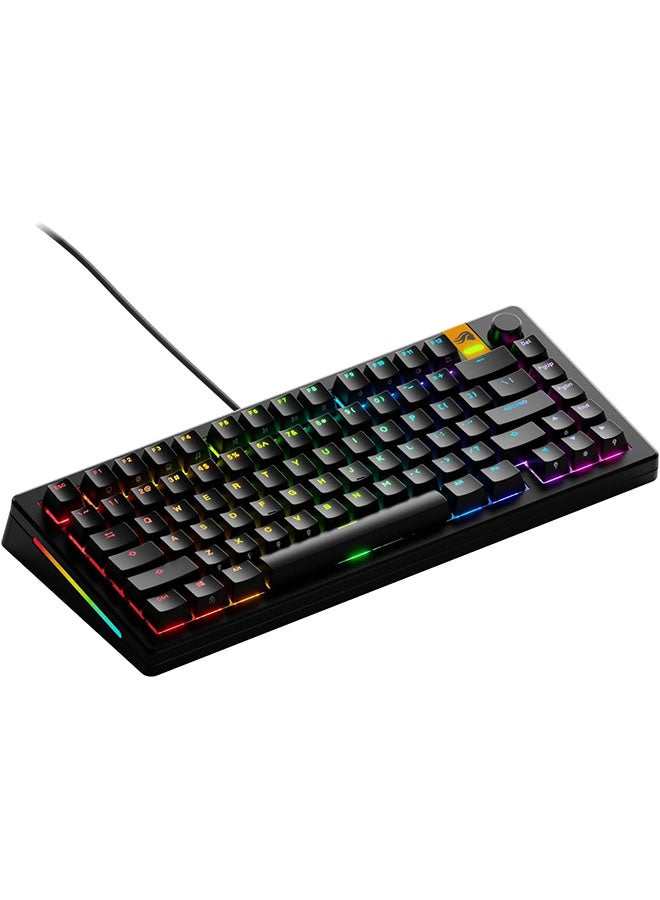 جلوريوس - Glorious GMMK 3 Gaming Keyboard - HE Rapid Trigger, Hall Effect, 8K Polling, Hot-Swappable, 100% Full Size, Doubleshot PBT (Black) - Image 1