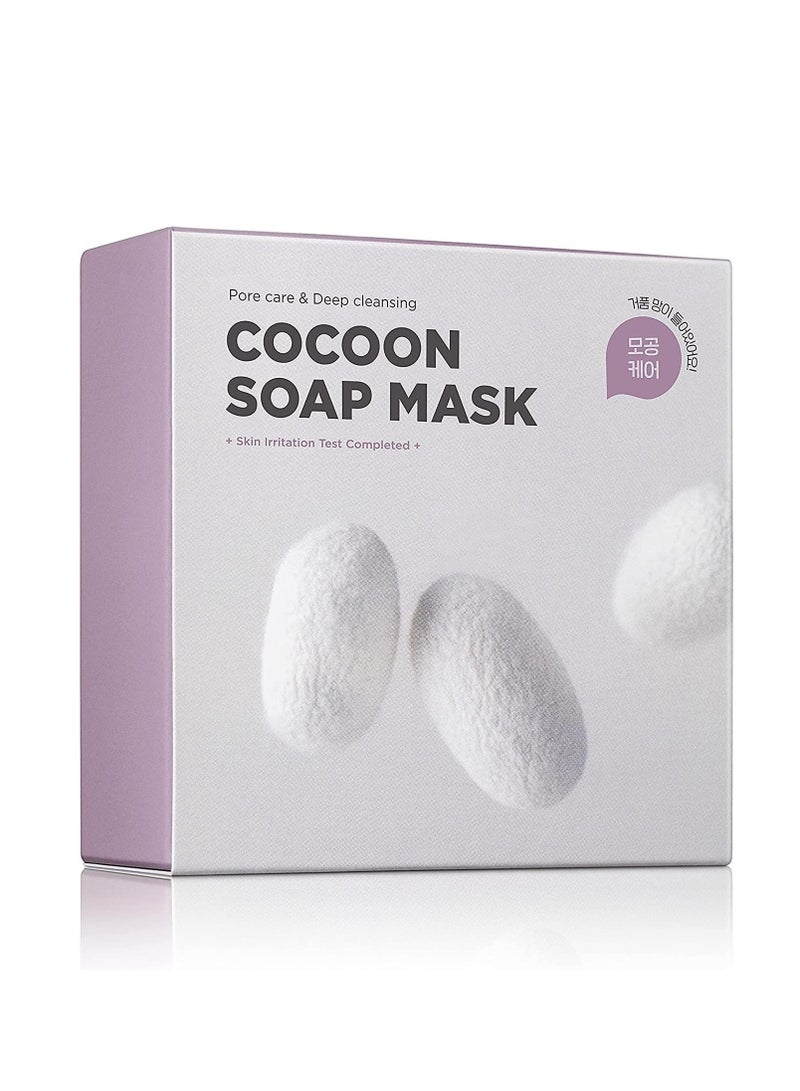 سكين1004 قناع الجمال الزومبي من صابون كوكون لإزالة الشوائب وتقشير البشرة - Image 2