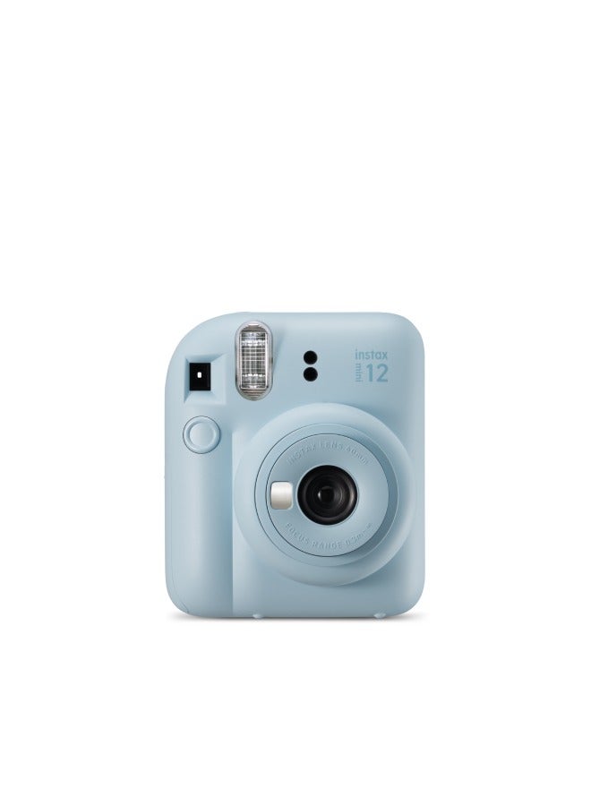 FUJIFILM - Instax Camera Mini 12 Bee Happy Pack (Pastel Blue) - Image 1