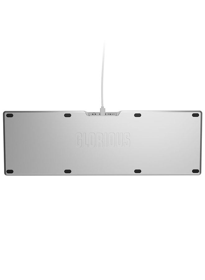 جلوريوس - GMMK 3 PRO Gaming Keyboard - 100% Full Size, Modular Aluminum, Hot-Swappable MX, Sound Dampening, Custom Keycaps (Silver) - Image 1
