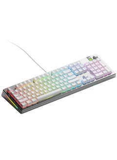 جلوريوس GMMK 3 PRO Gaming Keyboard - 100% Full Size, Modular Aluminum, Hot-Swappable MX, Sound Dampening, Custom Keycaps (Silver)  - Image 1