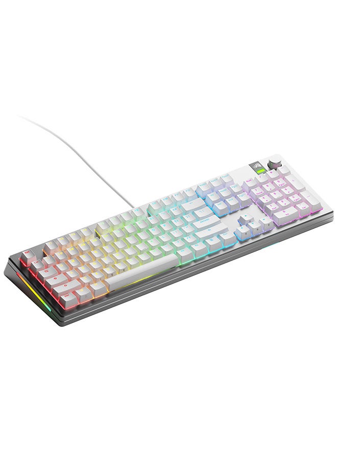 جلوريوس - GMMK 3 PRO Gaming Keyboard - 100% Full Size, Modular Aluminum, Hot-Swappable MX, Sound Dampening, Custom Keycaps (Silver) - Image 1