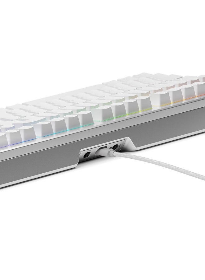 جلوريوس - GMMK 3 PRO Gaming Keyboard - 100% Full Size, Modular Aluminum, Hot-Swappable MX, Sound Dampening, Custom Keycaps (Silver) - Image 1