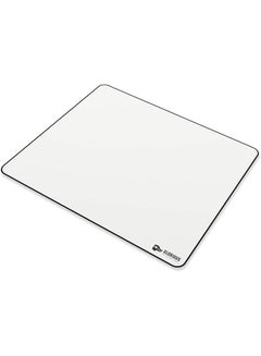 Glorious Glorious XL Heavy Gaming Mouse Mat/Pad - 5mm Thick, Stitched Edges, White Cloth Mousepad | 16"x18" (GW-HXL)  - Image 2