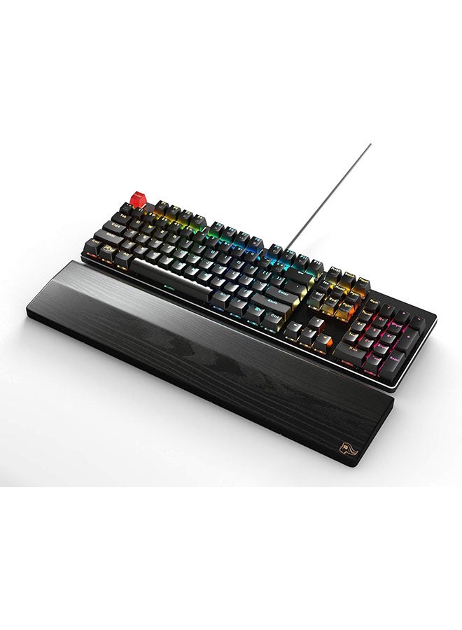 Glorious Wooden Wrist Rest - Full Standard Size - Onyx/Black - Wood Ergonomic Palm Rest (Gv-100-Dark)  - Image 2