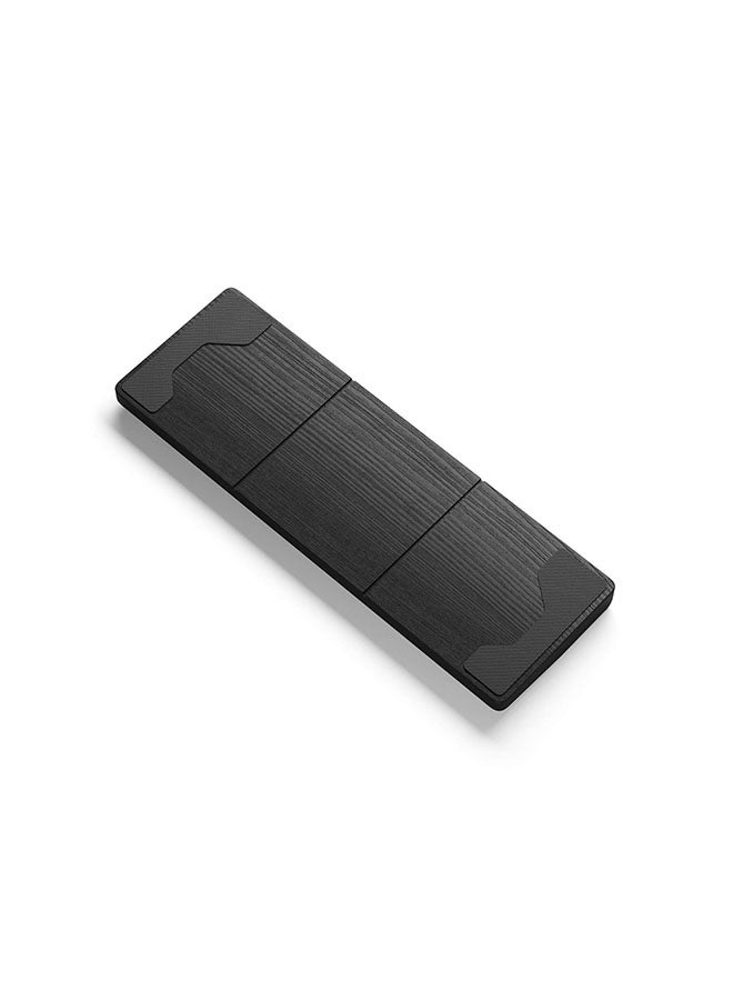 Glorious Wooden Wrist Rest - Compact - Onyx/Black - Mechanical Keyboards Wood Ergonomic Palm Rest (GV-75-DARK) - Image 5