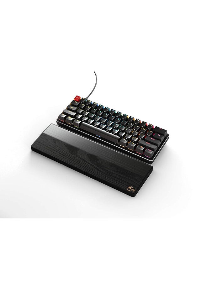 Glorious Wooden Wrist Rest - Compact - Onyx/Black - Mechanical Keyboards Wood Ergonomic Palm Rest (GV-75-DARK) - Image 2