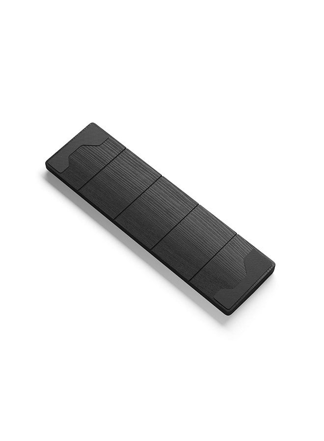 Gaming Wooden Wrist Rest - Tenkeyless (Tkl) - Onyx/Black - Mechanical Keyboards Wood Ergonomic Palm Rest (Gv-87-Dark)