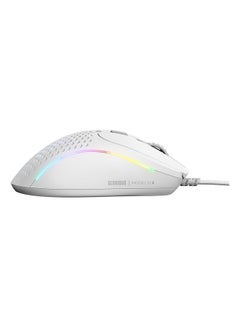 جلوريوس Gaming Model D 2 RGB Wired Gaming Mouse - Matte White  - Image 5