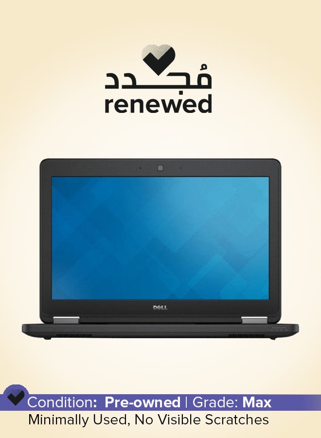 DELL Renewed - Latitude E5250 With 12.5-Inch Display,Core i5/5th Gen//Dual Core/8GB RAM/256GB SSD/Intel HD Graphics/Windows 10 Pro English Black - Image 1