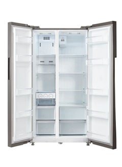 مديا Side By Side Refrigerator, 510L 18.0Cu.Ft,  Inverter, 360 kW MDRS710FGU50D Silver  - Image 2