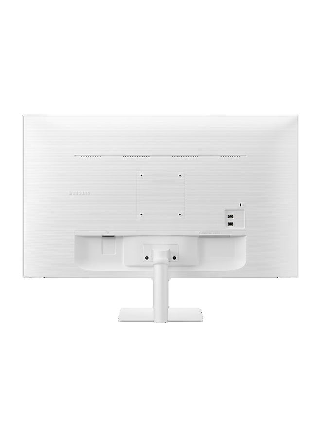Samsung - 27 inch M5 M50D Smart Monitor, FHD, 60Hz Refresh Rate, 4ms (GtG) Response Time, Wi-Fi & Bluetooth Connectivity, Built-In Speakers, HDR10, 1B Color Support| LS27DM501EMXUE White - Image 1