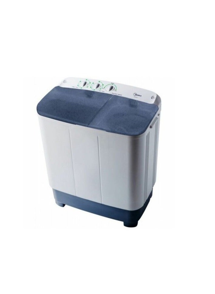 مديا Midea Twin Tub Washing Machine, 5 kg (Black cover) 400 W TW50-257NB White 