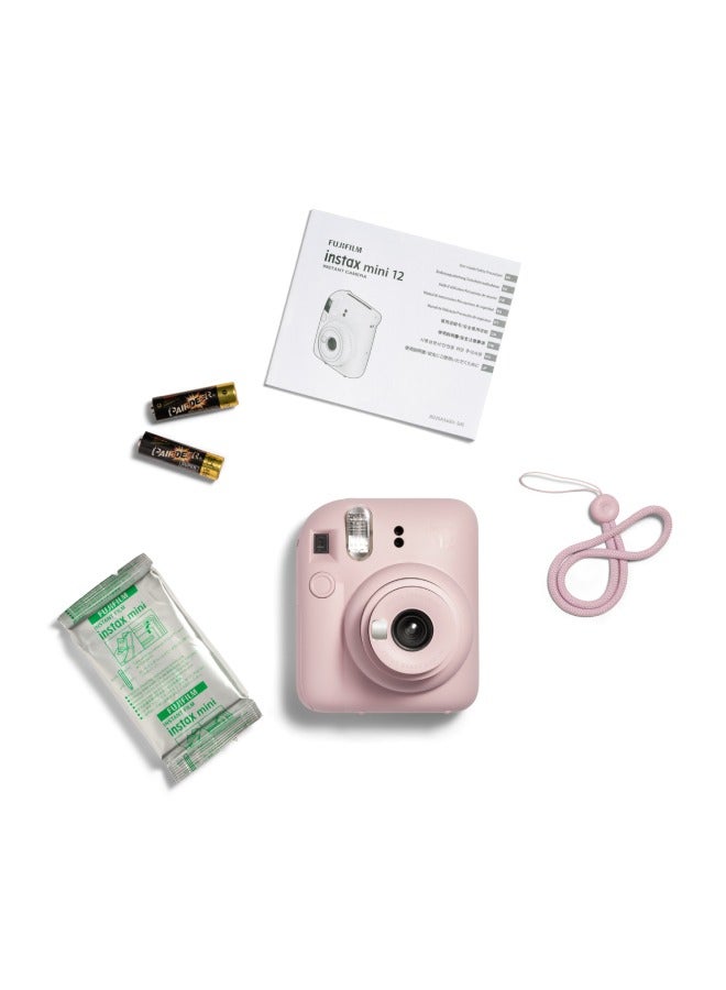 FUJIFILM Instax Camera Mini 12 Bee Happy Pack (Blossom Pink)  - Image 5